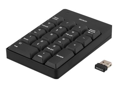 Deltaco Tb-144, Rf Wireless, 18, Universal, Schwarz