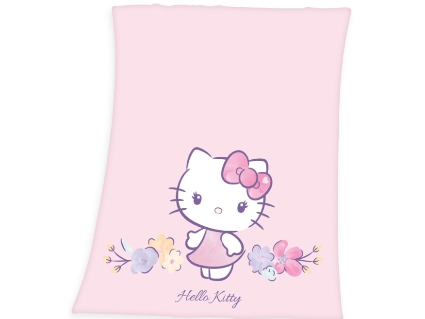 Billede af Hello Kitty Fleece Tæppe - 130 X 160 Cm hos Computersalg.dk