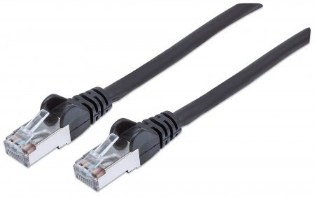 Intellinet 5M Cat6 S/Ftp, 5 M, Cat6, S/Ftp (S-Stp), Rj-45, Rj-45, Sort