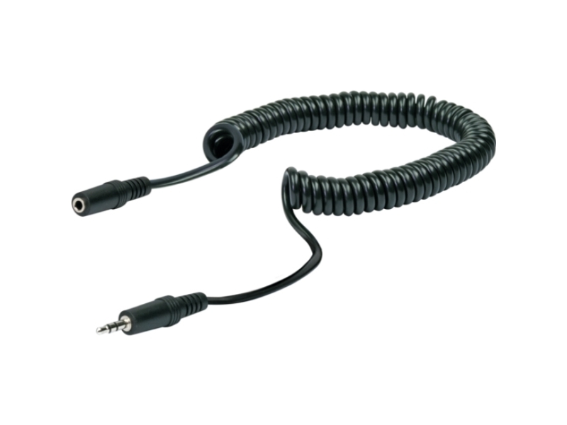 Schwaiger - Forlængerkabel til hovedtelefoner - mini-phone stereo 3.5 mm hun til mini-phone stereo 3.5 mm stik - 3 m - sort