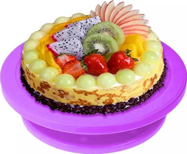 ATL AG649F Pyörivä koristelautanen violetti