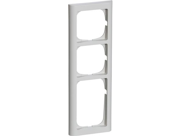 Fuga Ramme Softline 63 3,5 Modul, Lysegrå