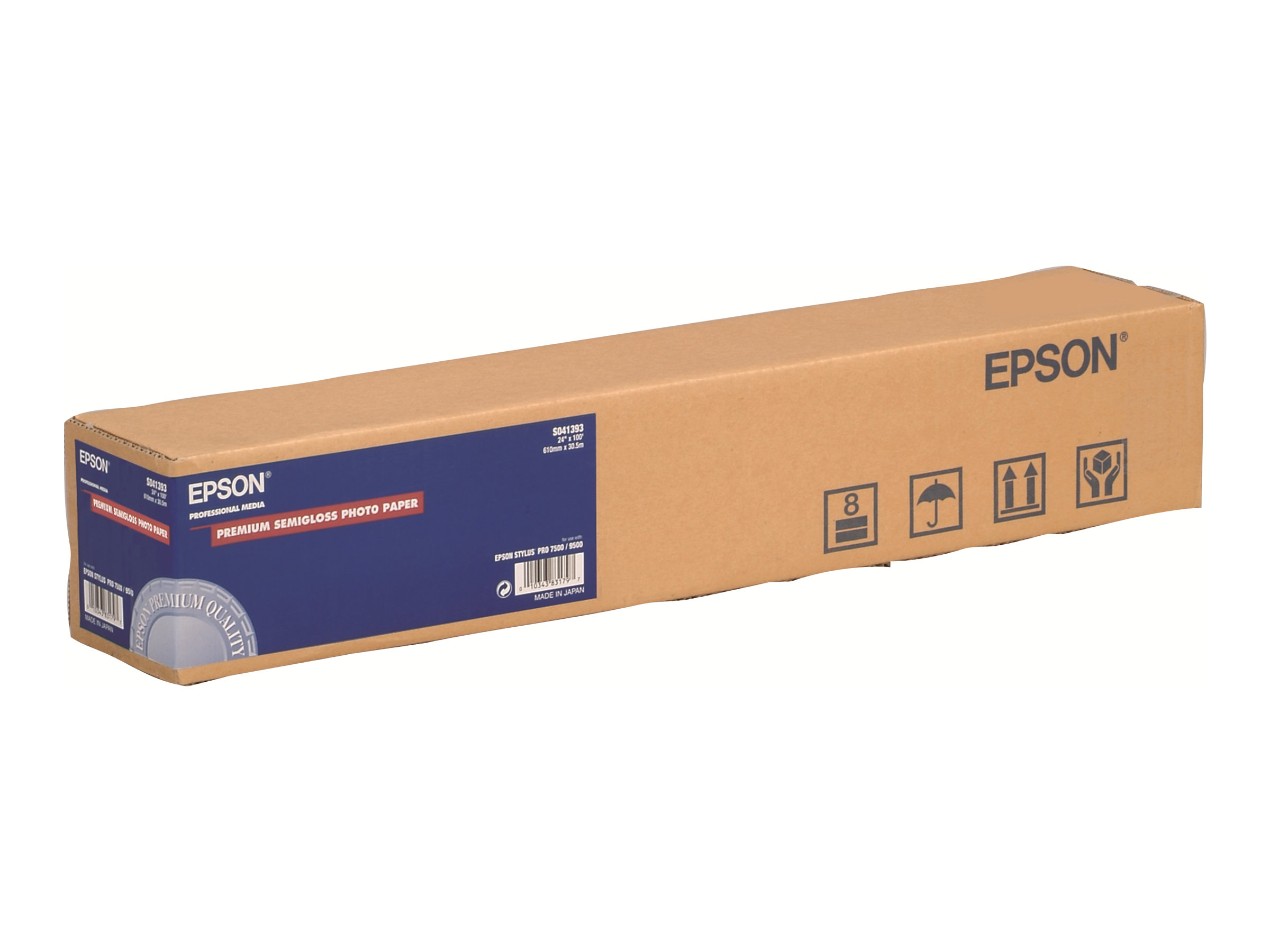Epson Premium Semigloss Photo Paper Roll, 24 Zoll X 30,5 M, 160 G/M², Halb-Glanz, 160 G/M², Weiß, Surecolor Sc-T7200d Surecolor Sc-T7200 Surecolor Sc