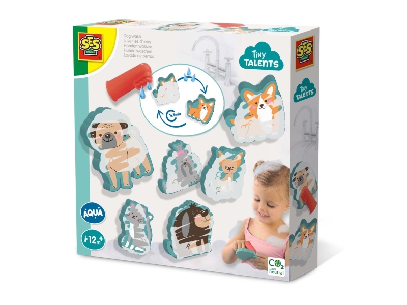 Ses Creative Tiny Talents 13084, Badefigur Legetøj, Dreng/Pige, 1 År, Flerfarvet
