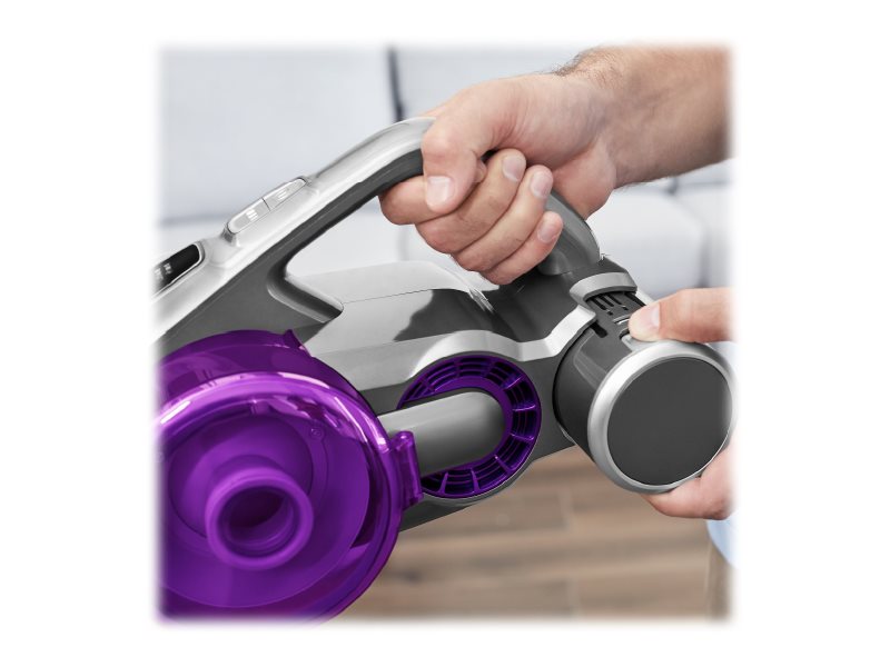 Jimmy Jv85 Pro, 2-In-1-Stabstaubsauger, Beutellos, Grau, Violett, Trocken, Hepa, Filterung