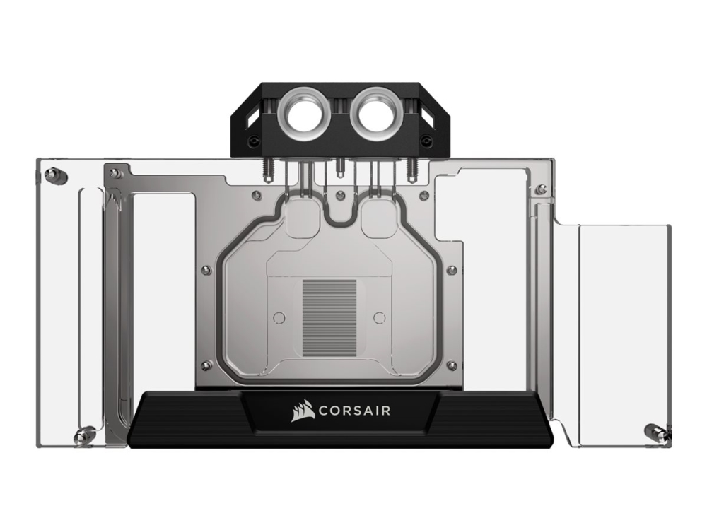 Corsair Hydro X Series Xg5 Rgb 30-Series Founders Edition - Video Card Gpu Liquid Cooling System Waterblock - Nikkelbelagt Kobberbase - Klar - For Nv