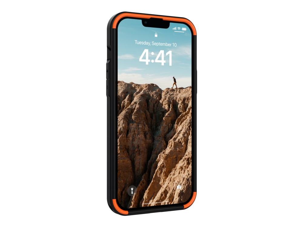 UAG Rugged Case for iPhone 14 Plus [6.7-in] - Civilian for MagSafe Black - Baksidesskydd för mobiltelefon - robust - MagSafe-kompatibilitet - polykarbonat, termoplastisk polyuretan (TPU) - svart - 6.7 - för Apple iPhone 14 Plus | Tele & GPS - Mobil tillbehör - Skydd & Väskor | GameStuff