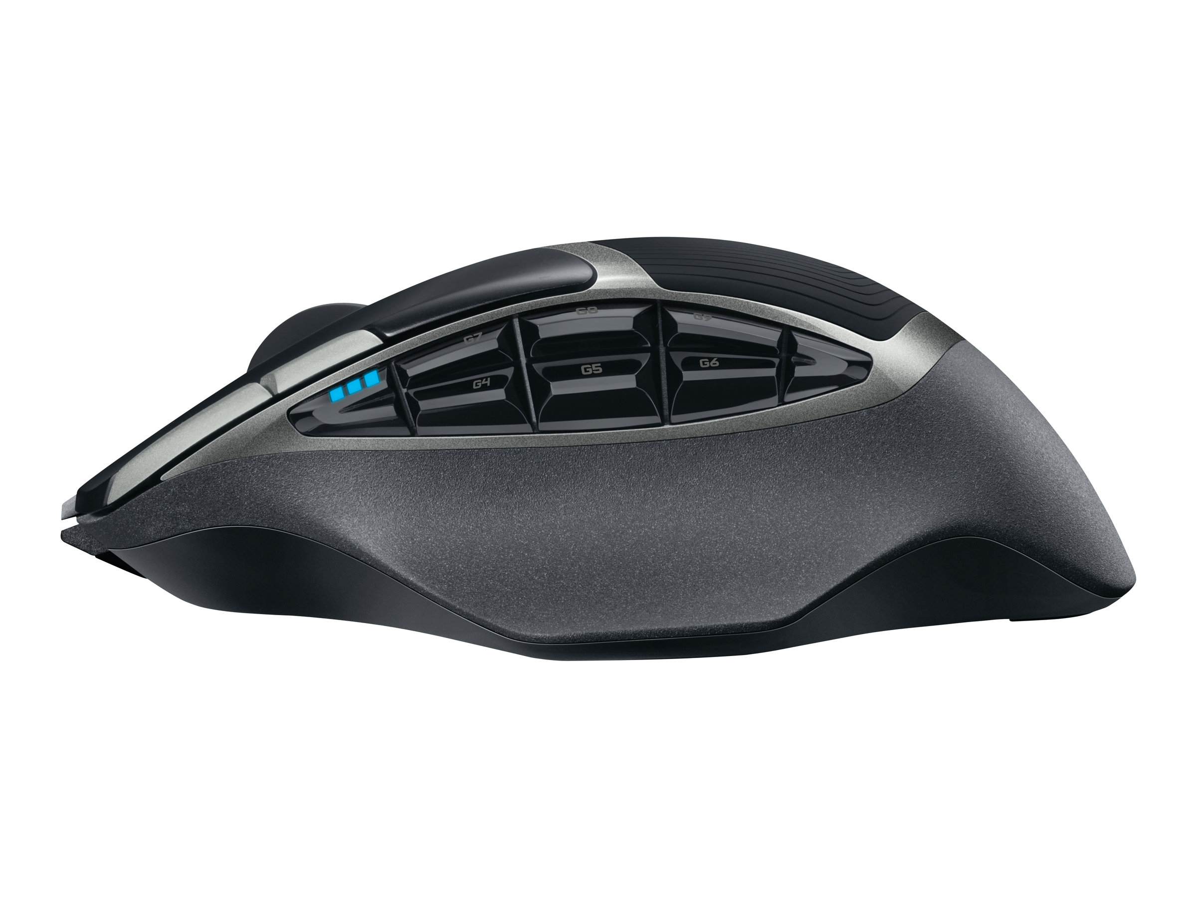 Logitech Gaming Mouse - Mus - laser 11 knapper - trådløs - 2.4 GHz trådløs modtager (USB)