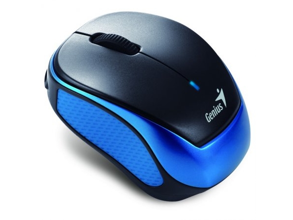 Genius Computer Technology 9000r Ambidextrous Optisk Rf Trådlös 1200 Dpi Svart Blå