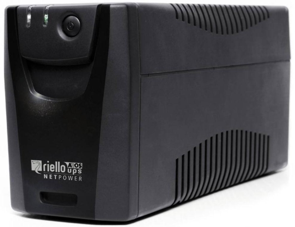 Riello Net Power, Line-Interaktiv, 0,6 Kva, 360 W, Pseudo Sine, 220 V, 240 V