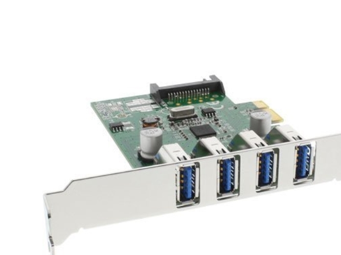 Inline 76661C, Pcie, Usb 3.2 Gen 1 (3.1 Gen 1), Lavprofil, 5 Gbit/Sek., 90 Mm, 1,31 Mm