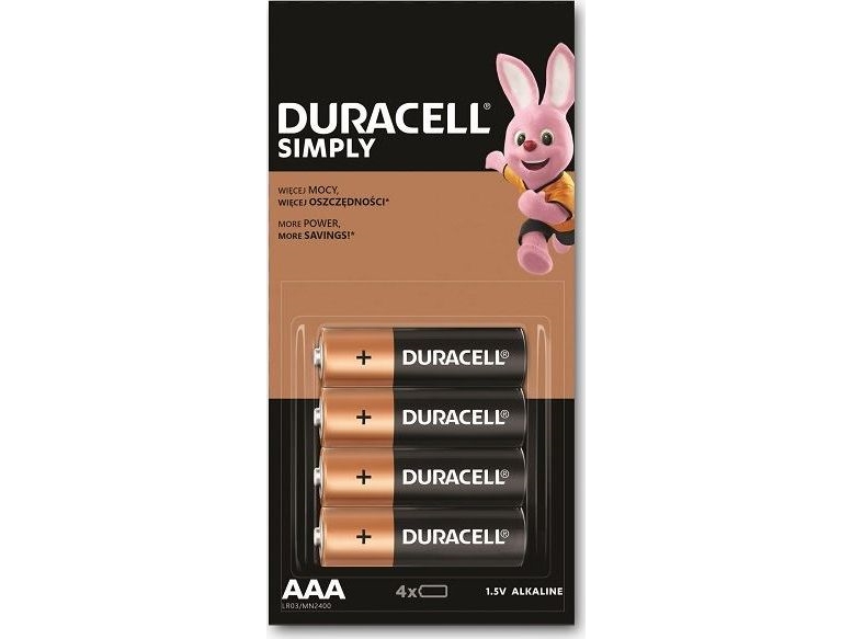 Duracell Batteri Aaa / R03 4 Szt.