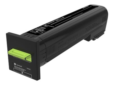 - Laser toner Svart