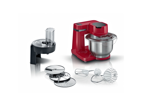 Bosch MUM 2 MUMS2ER01 - Køkkenmaskine - 700 W - rød