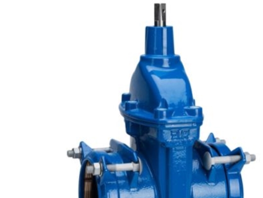 Skydeventil 110mm AVK SupaPlus - med trækfaste muffer for PVC- og PE-rør. PN16