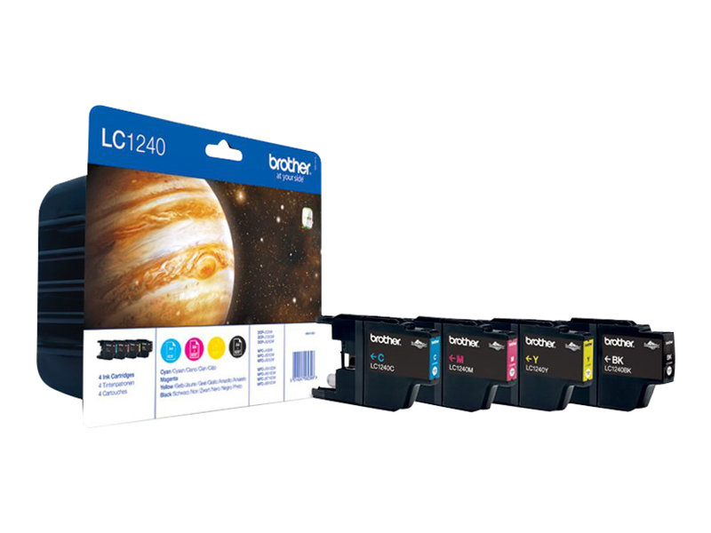 Brother Lc1240valbp, 600 Seiten, 600 Seiten, 4 Stück(E), Multipack