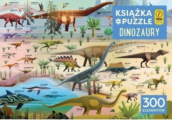 Foksal-Buch Und Puzzle Ii. Dinosaurier