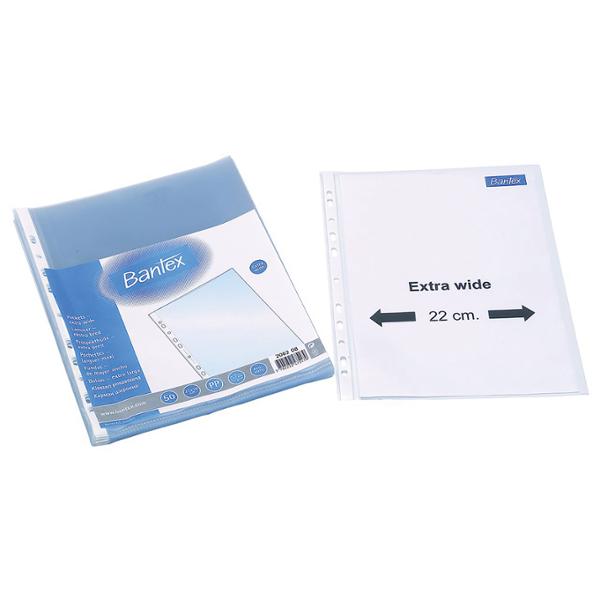 Chartek Bantex, Mit Löchern, A4+, 100 Μm, Packung Mit 50 Stück