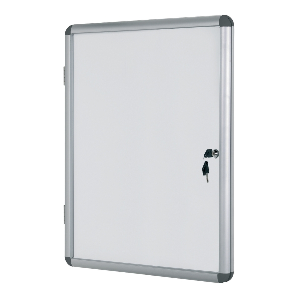 Opslagsskab Glasskab Bi-Office Med Whiteboard Til 9 X A4 Ark