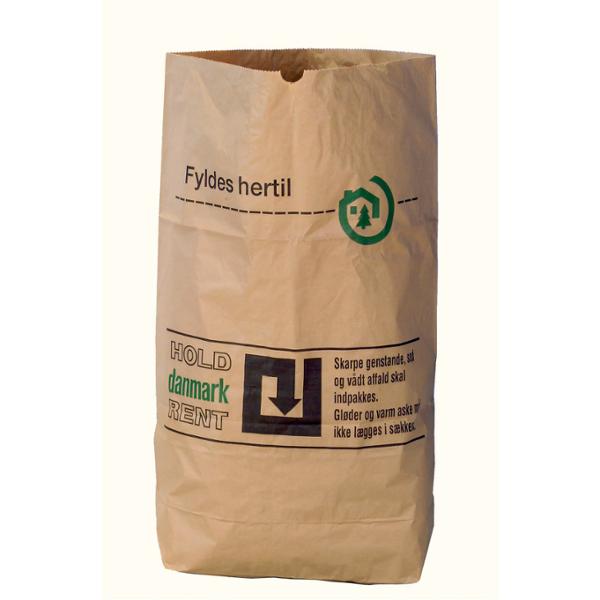Papiertüten, 2-Lagig, 110 L, 70 X 100 Cm, Braun, 50Er-Pack