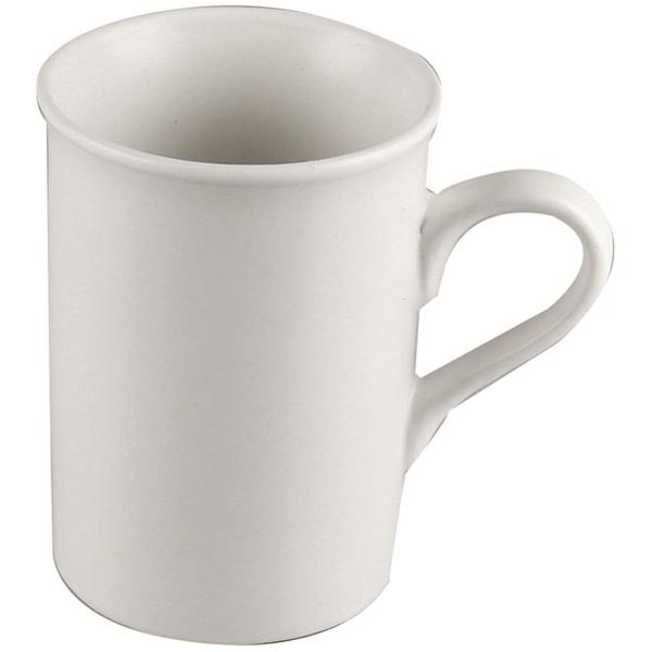 Porcelænskrus, 10 Cm, Hvid
