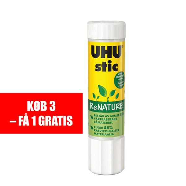 Klebestift, Bic Uhu, 21G, Schachtel Mit 12 Stück