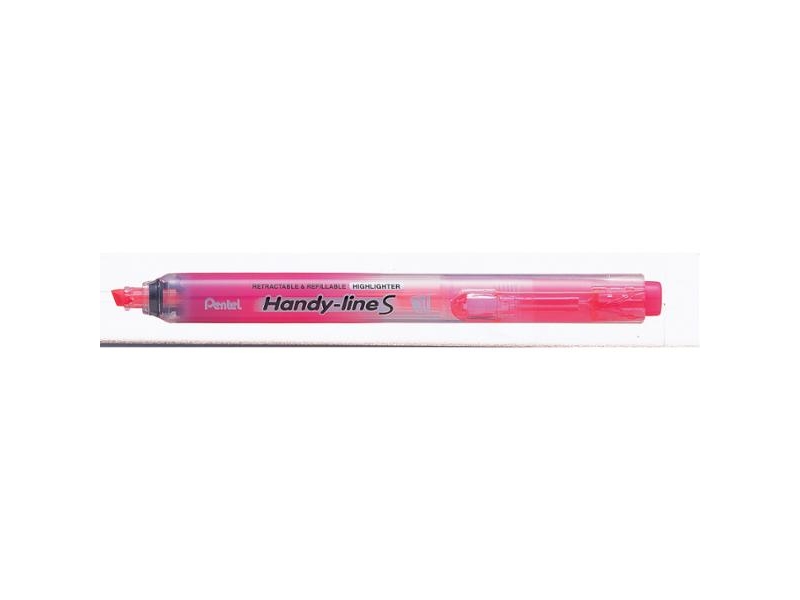 Textmarker Pentel Handy-Line S Med Trykmekanisme Rosa