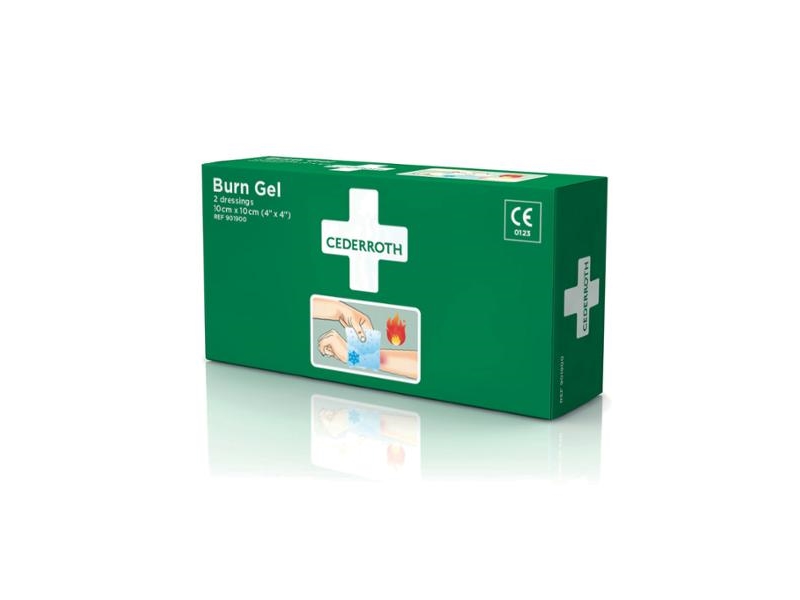 Cederroth Brandsårsgel 10X10 Cm, 2Er-Pack