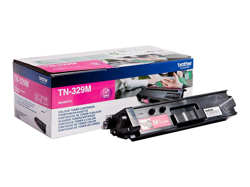 Brother Tn329m - Magenta - Original - Tonerpatron - For Brother Dcp-L8450cdw