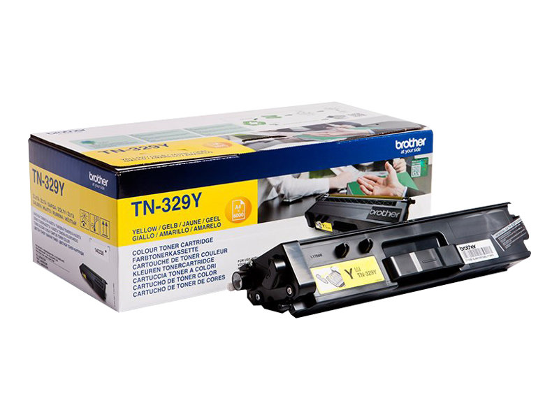 Brother Original Tn329y Toner Gelb 6.000 Seiten (Tn-329Y) Für Hl-L8350cdw