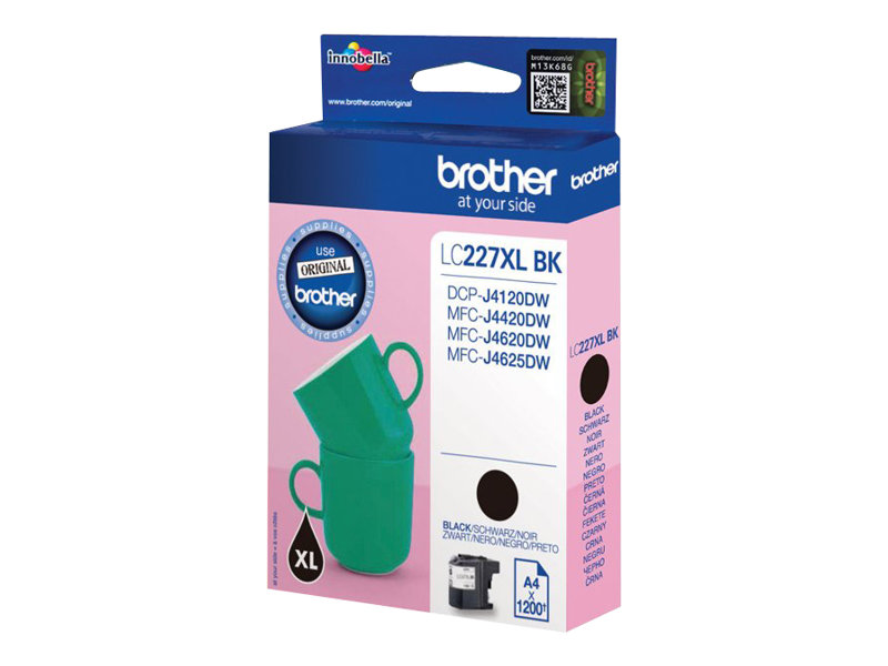 Brother Lc227xlbk, 1200 Seiten, 1 Stück(E), Einzelpackung