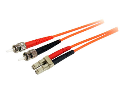Startech.Com 3M Glasfaserkabel - Multimode Duplex 62,5/125 - Lszh - Om1 - Lc Zu St Cat6 Patchkabel (Fiblcst3) - Patchkabel - Lc Multimode (Stecker) Z