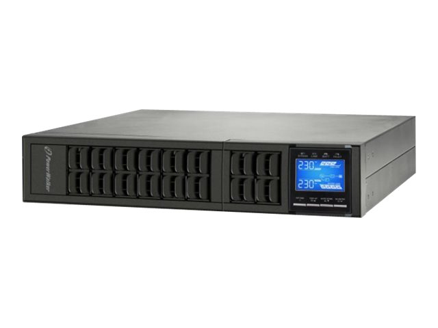 Bluewalker Powerwalker Vfi 2000Crm Lcd - Usv (In Rack Montierbar/Extern) - 1600 Watt - 2000 Va 9 Ah - Rs-232, Usb - Ausgangsbuchsen: 4 - 2U - 48,3 Cm