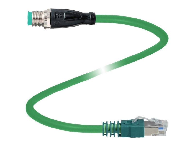 Pepperl+Fuchs 70130006 Sensor-, aktuator-stik, 10 m Pol-tal (RJ): 4, 8 1 stk