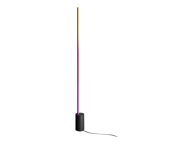 Philips Hue White And Color Ambiance Gradient Signe Stehleuchte Schwarz, Intelligente Bodenbeleuchtung, Bluetooth, Schwarz, Led, Nicht Austauschbare(