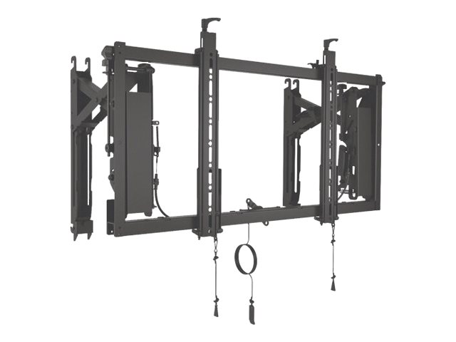 Chief Connexsys Single Display Video Wall Mount - For Displays 42-80" - Black - Monteringssæt (Vægmontering) - For Videovæg - Sort - Skærmstørrelse:
