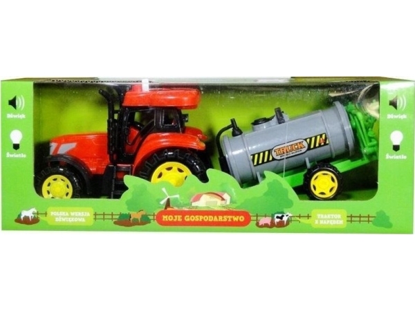 Svensk Traktor Med Maskinpolsk Lydmodul