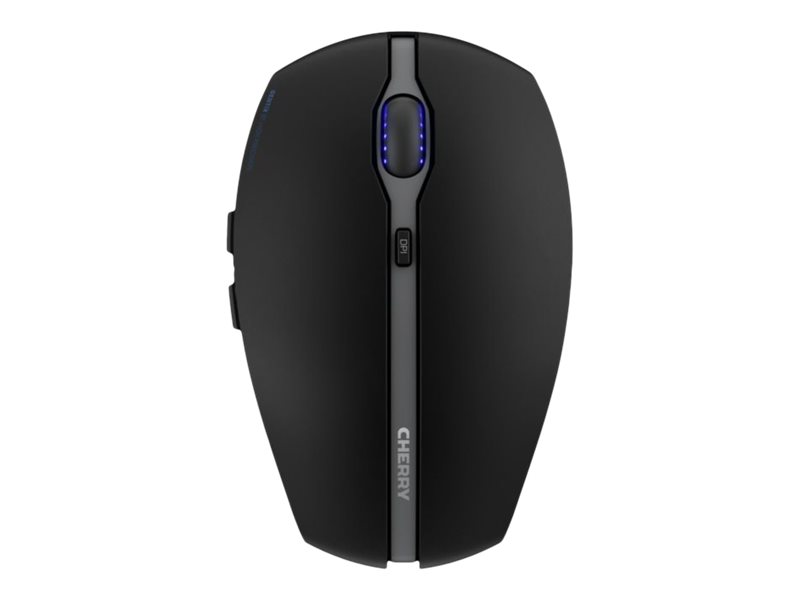 Cherry Gentix Bt, Beidhändig, Optisch, Bluetooth, 2000 Dpi, Schwarz