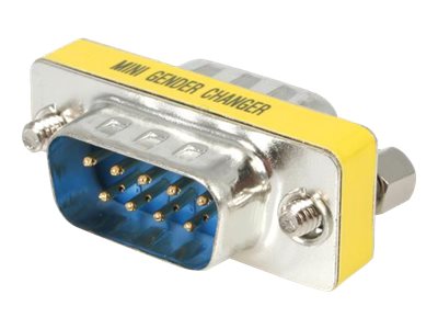 Startech.Com Slimline Serial Db9 Gender Changer - M/M - Serieller Geschlechtsumwandler - Db-9 (M) Zu Db-9 (M) - Gc9sm - Serieller Geschlechtsumwandle