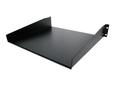 Startech.Com 2He 19 Zoll Fachboden Für Netzwerkschrank - Freitragendes Serverschrank Boden/Rack Ablage - Heavy Duty Rackablage - Belastbarkeit 20Kg -