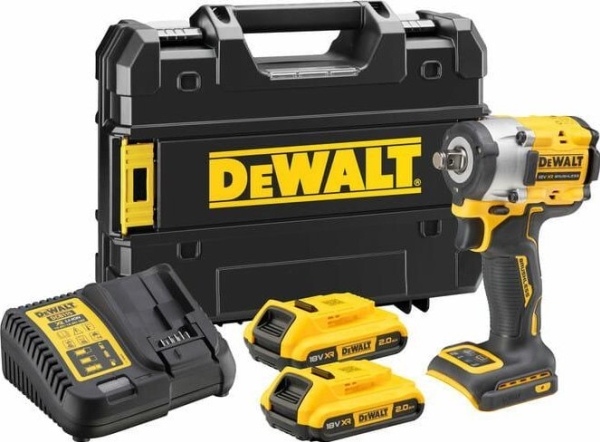 Dewalt Dcf921d2t-Qw Schlagschrauber 18V 1/2" 406 Nm 2X2,0 Ah Tstak