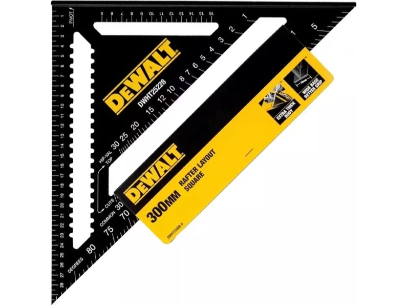 DeWalt DWHT25228-0 Vikelhake - 30 cm | Skrivredskap - Skrivtillbehör - Linjaler & målare | GameStuff