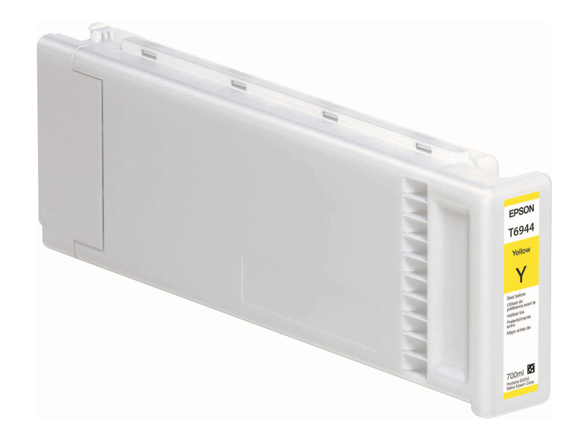 Epson T694400 - 700 Ml - Gul - Original - Blækpatron - For Surecolor Sc-T3000, Sc-T3200, Sc-T5000, Sc-T5200, Sc-T7000, Sc-T7200, T3270, T5270, T7270