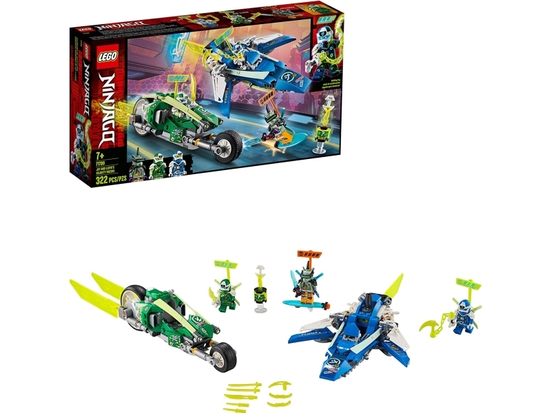 LEGO 71709 Jay og Lloyds superhurtige racere