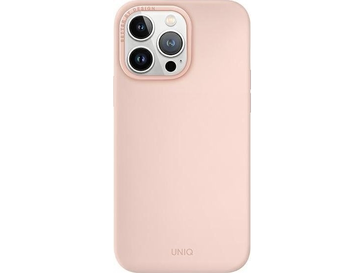 Uniq Lino Dėklas, Skirtas Iphone 14 Pro Max - Rožinis