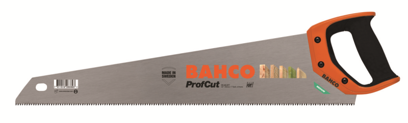 Bahco Pc-22-Gt7, Feinsäge, Schwarz, Rot, Edelstahl, Schwarz, Rot, 1 Stück(E), 55 Cm, 420 G