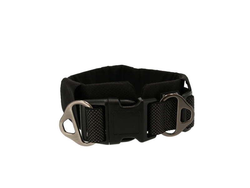 Dogman Emmi Foret Hundehalsbånd Justerbart Sort XXL