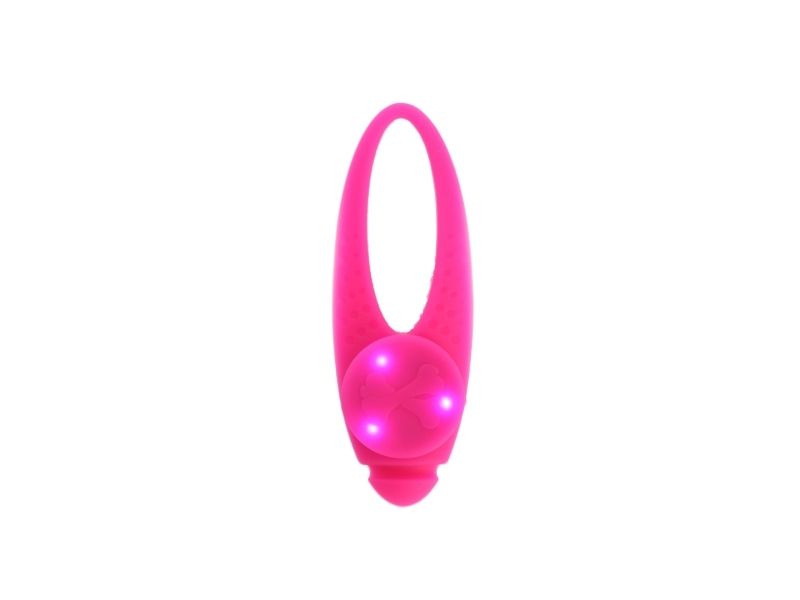 Dogman Blinklampa Basic Led Rosa 8Cm