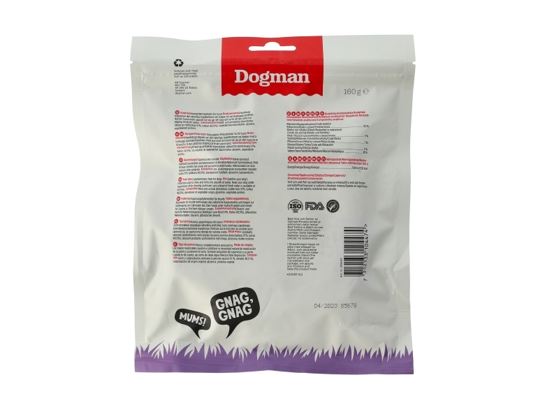 Dogman Tuggring Pressad Med Kalkon 12,5cm 12,5cm | Sällskapsdjur - Hund - Hundgodis | GameStuff