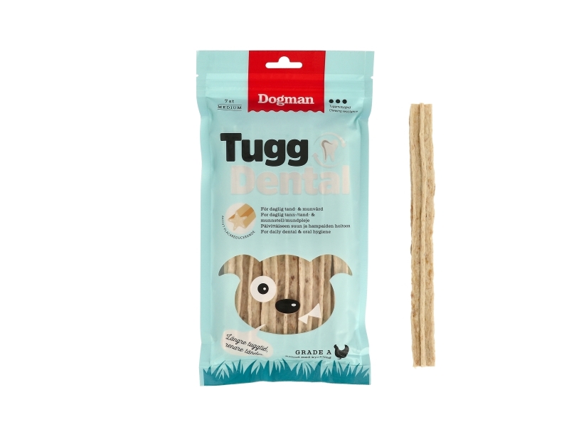 Dogman Tygge Dental med Kylling 7p 17,5cm 17,5cm